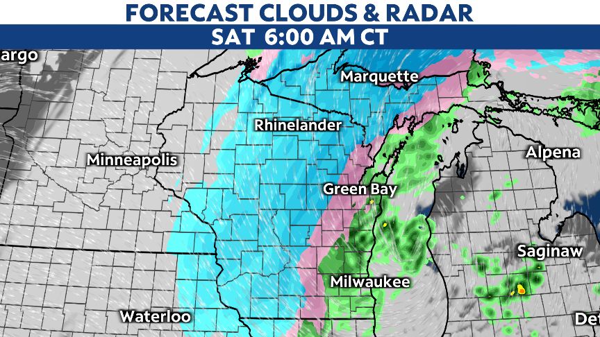 Two Storm Systems Will Create Messy Weather In Wisconsin