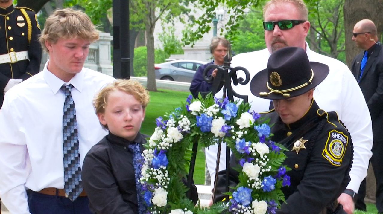 Memorial ceremony honors officers killed in the line of duty