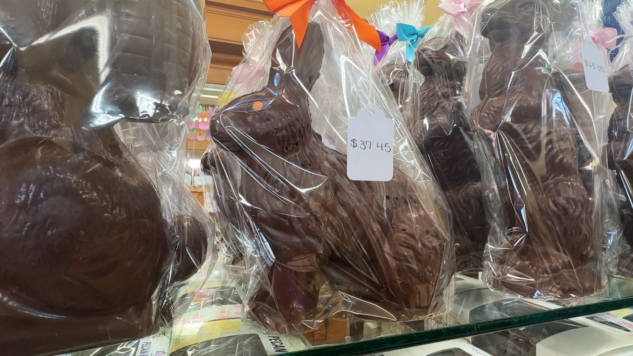 Chocolate and egg prices scramble businesses ahead of Easter