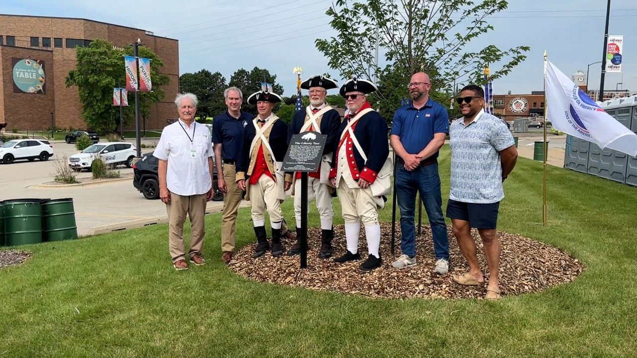 Rooted in remembrance: Sons of the American Revolution plant tree in Wisconsin's oldest city