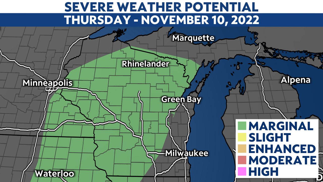 Severe weather threat returns to Wisconsin on Thursday