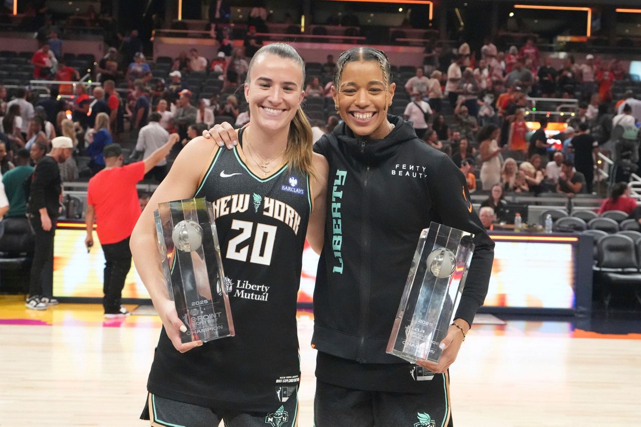 Ionescu wins 3-point contest, Cloud claims skills competition in New ...