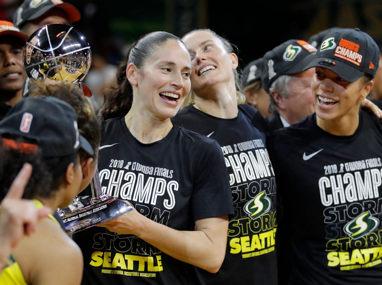 WNBA - A rematch between the Seattle Storm storm and New York