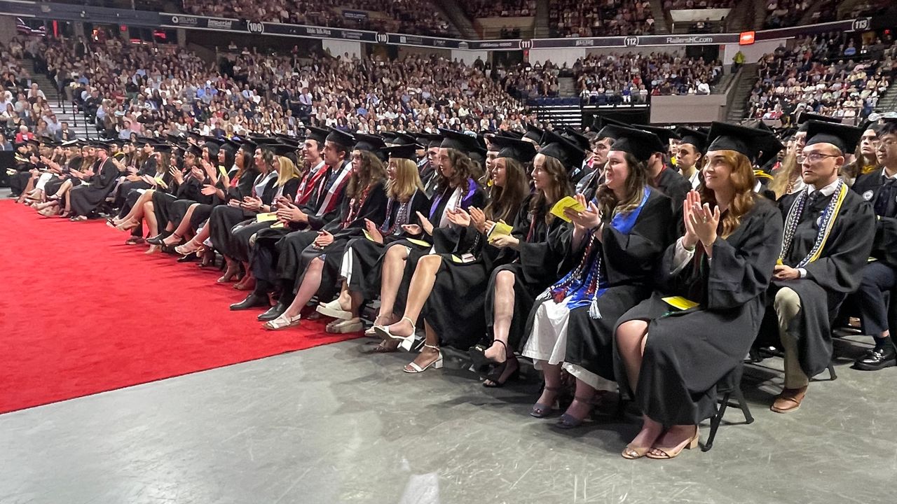 WPI 2024 graduation commencement ceremony