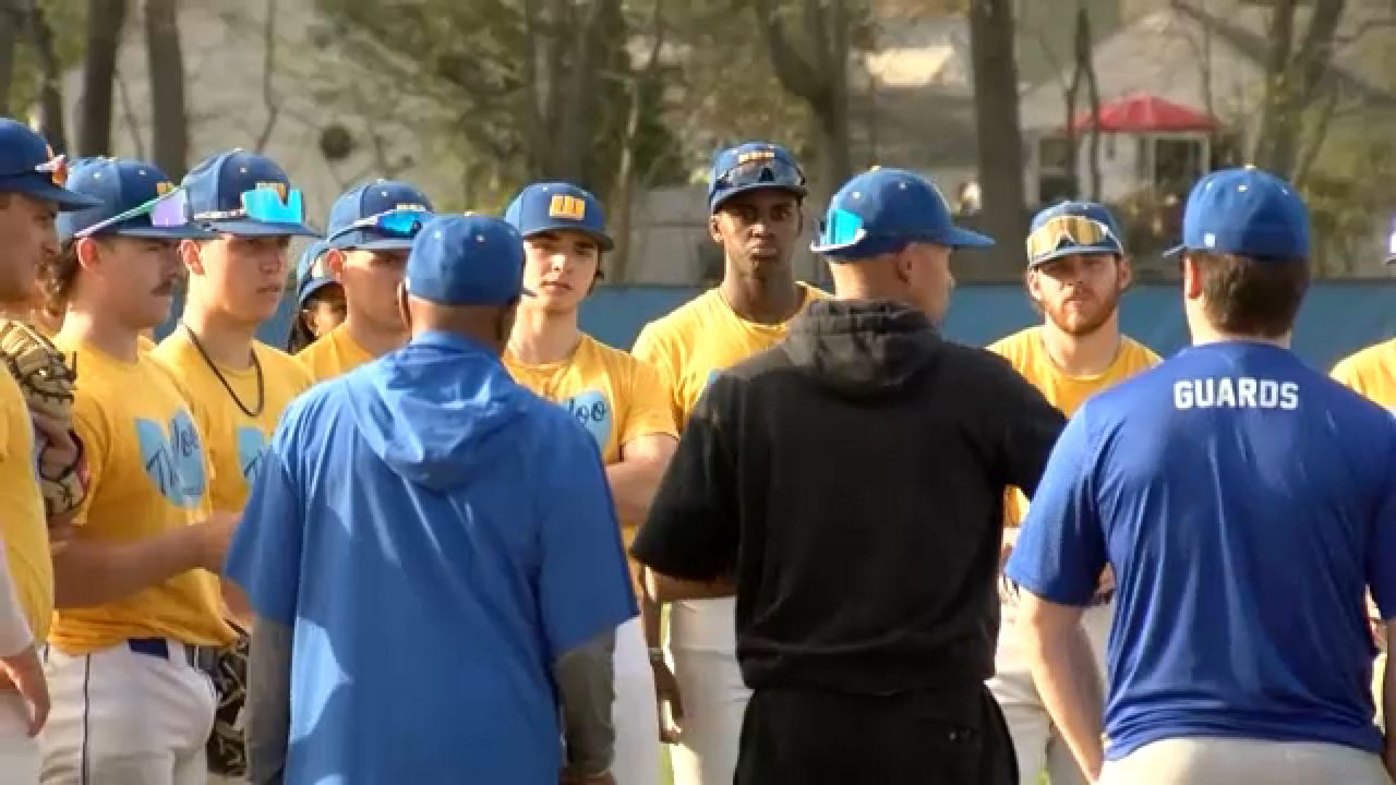 Worcester State during a recent practice (Spectrum News1/Kevin Shea)