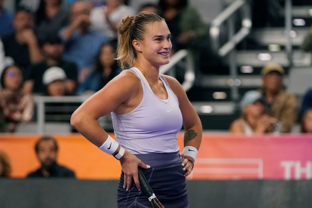 Sabalenka stuns Swiatek, faces Garcia for WTA Finals title