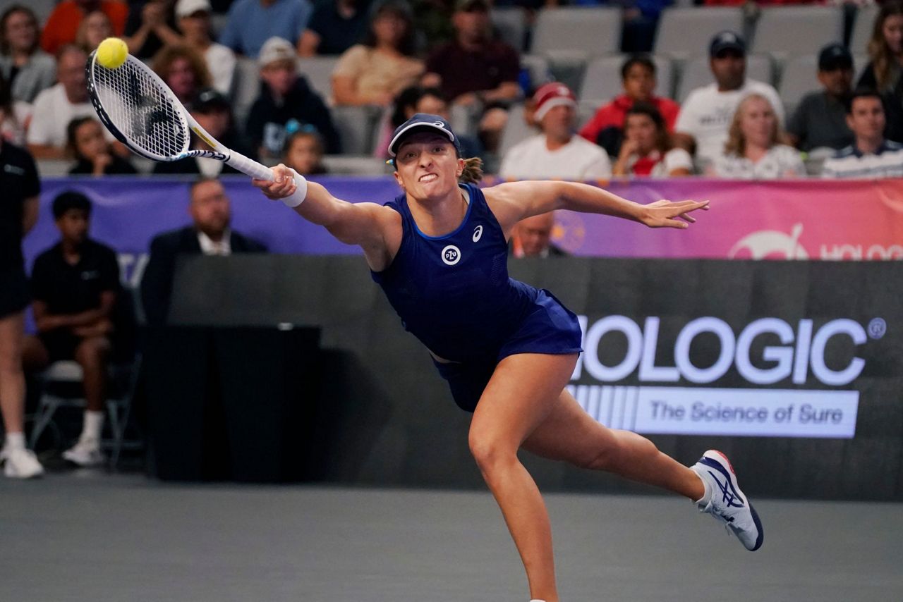 Sabalenka stuns Swiatek, faces Garcia for WTA Finals title