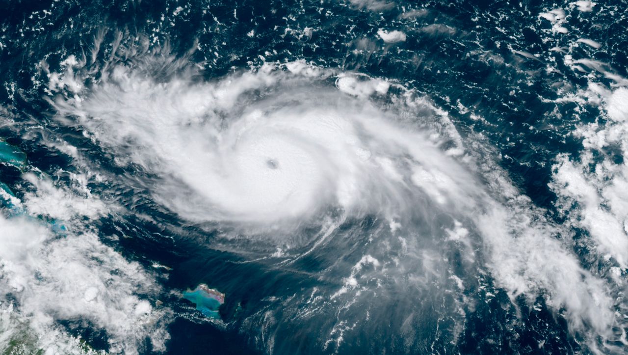 Satellite Image: Hurricane Dorian