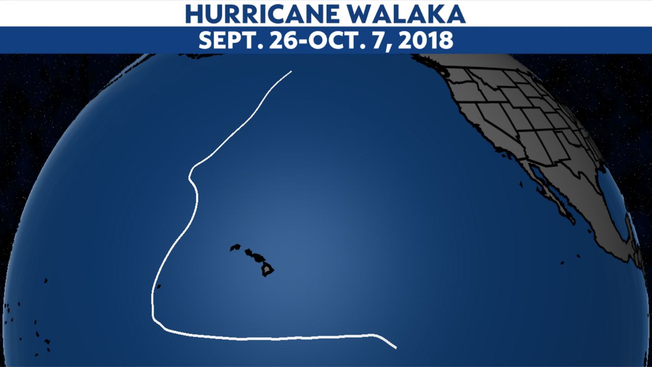 Hawaii's recent, and most noteworthy, tropical systems
