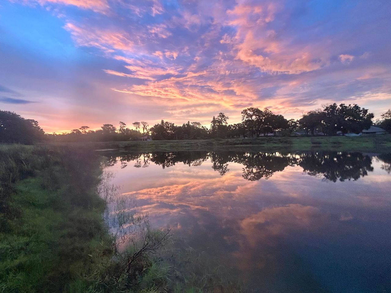 Sunrise after a night of much needed rain. | Location: Walden Lake (Courtesy: Les Cole)