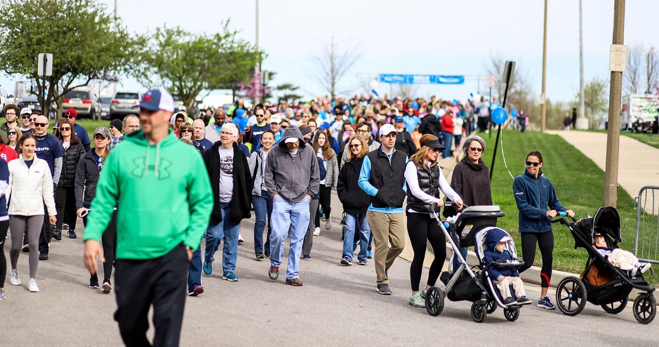 The largest Walk For Wishes event in the country will take place Saturday, April 13, at 8:30 a.m. in Forest Park. The event supports the Make-A-Wish Foundation, a nonprofit that provides wishes for children with critical illnesses. (Photo courtesy of Make-A-Wish Foundation) 