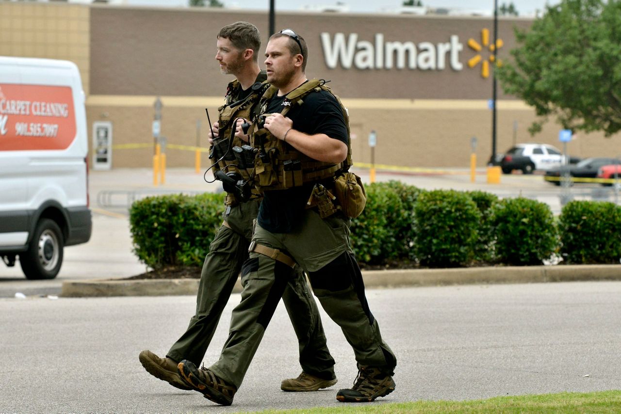 Sheriff 1 dead, 1 shot at Walmart in Mississippi