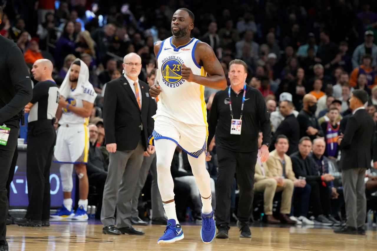 Golden State's Draymond Green Ejected Again After Hitting Jusuf Nurkic ...