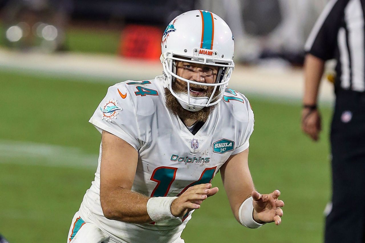 Ryan Fitzpatrick: Miami Dolphins quarterback targeting return in 2021 as he  heads towards free agency, NFL News