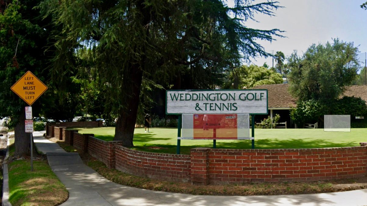 Weddington Gold & Tennis in Studio City (Google Street View)