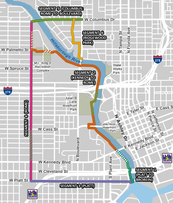Construction ramps up along West Riverwalk extension