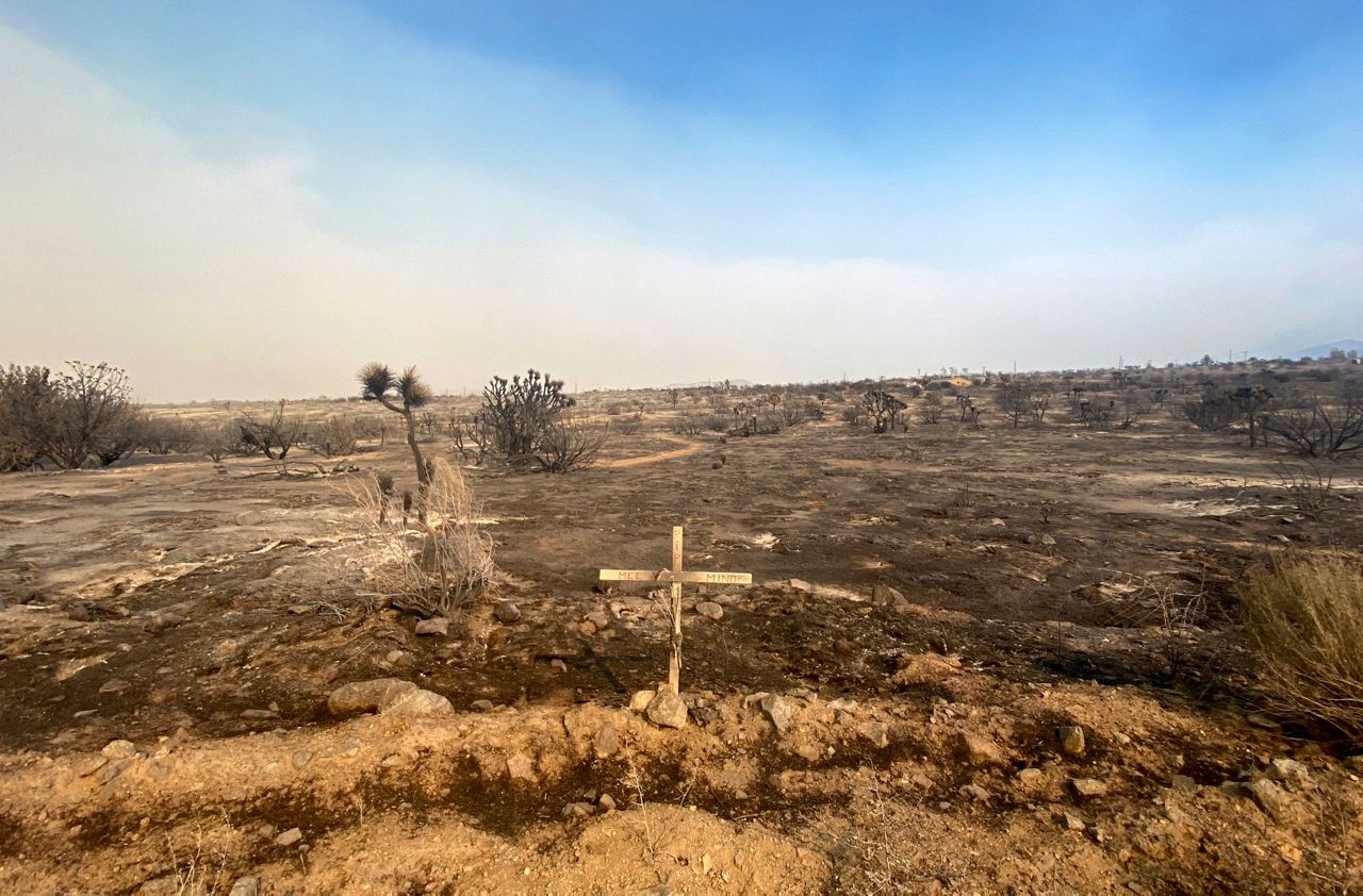 Desert Homes Threatened By Enormous California Wildfire