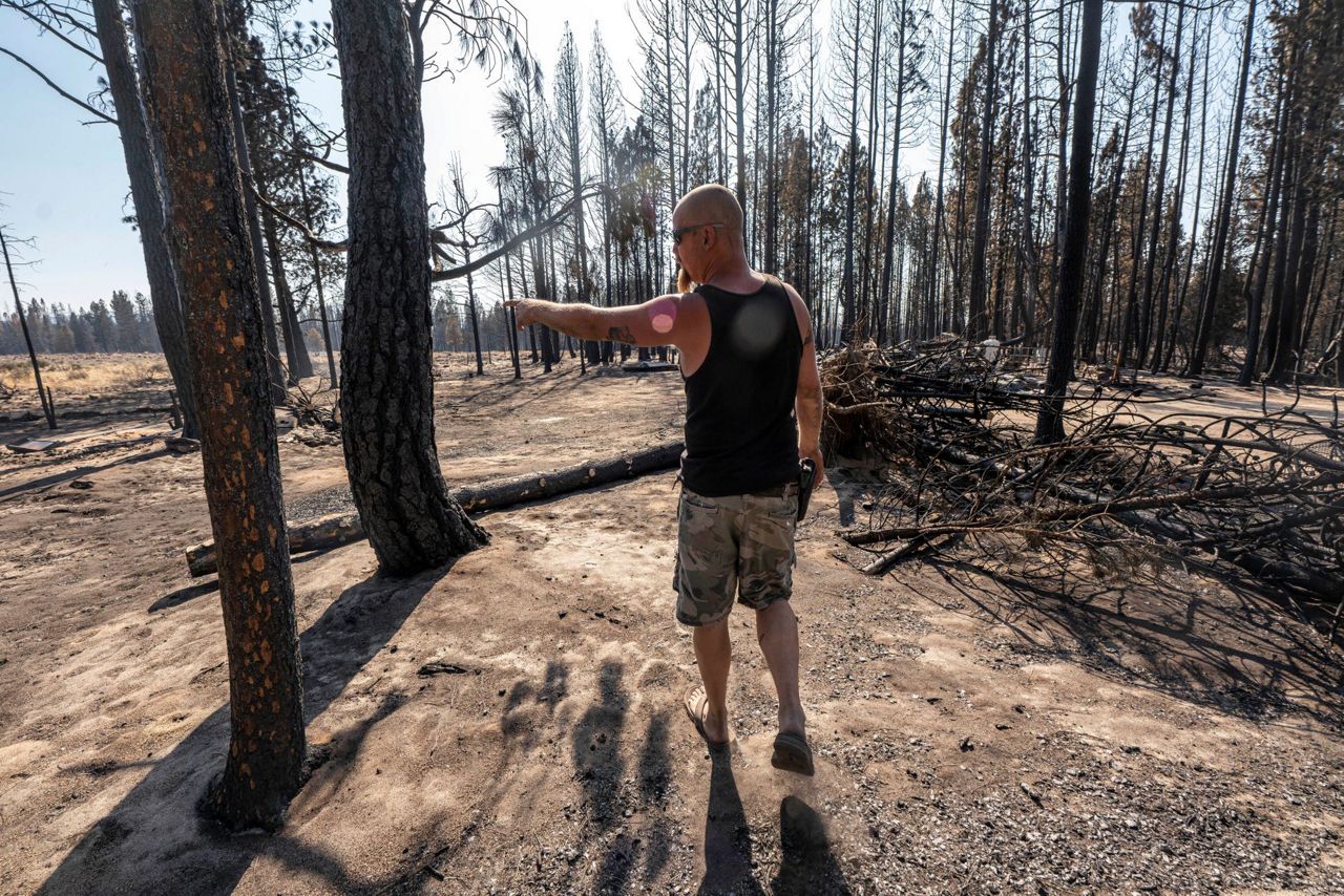 Western Wildfires Crews Make Progress On Huge Oregon Blaze 5217