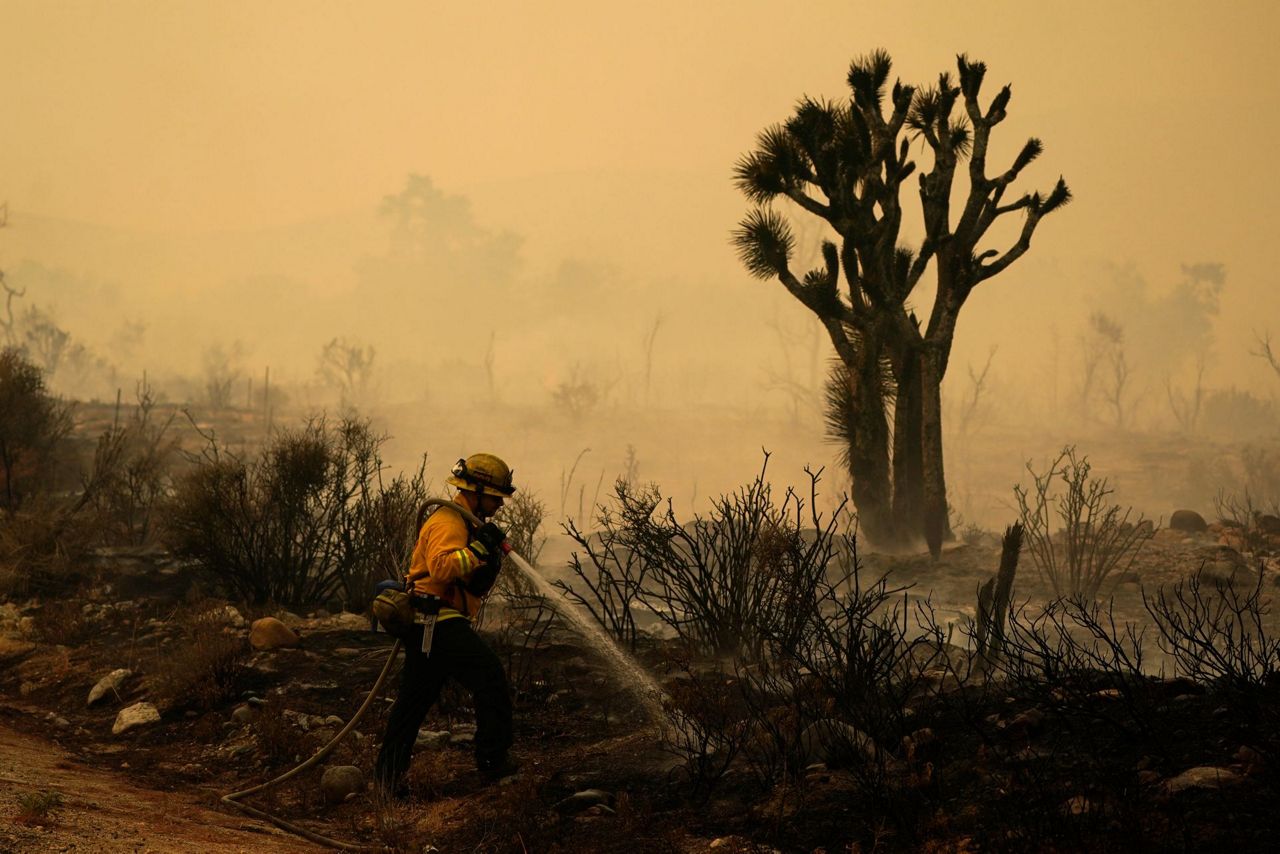 Desert Homes Threatened By Enormous California Wildfire