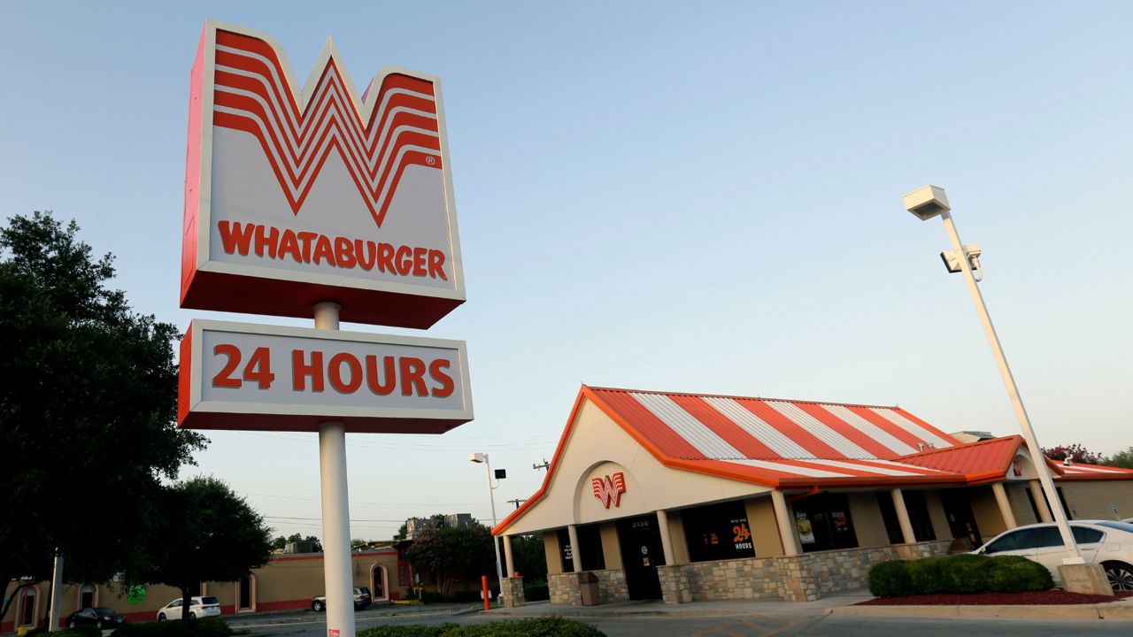 A Whataburger restaurant in San Antonio, Texas. (AP Photo/Eric Gay)