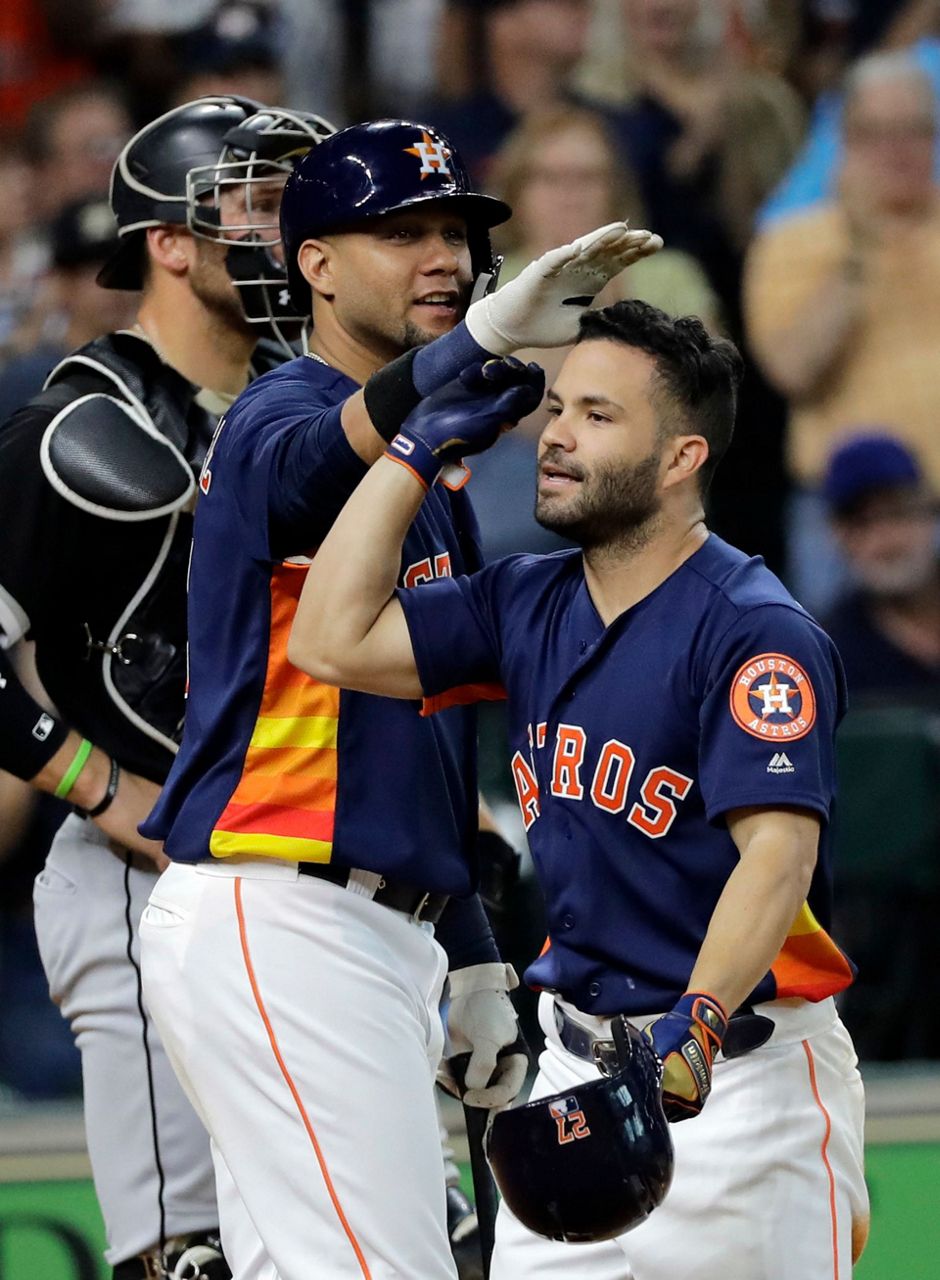 Astros batter A's 9-2 to complete four-game sweep