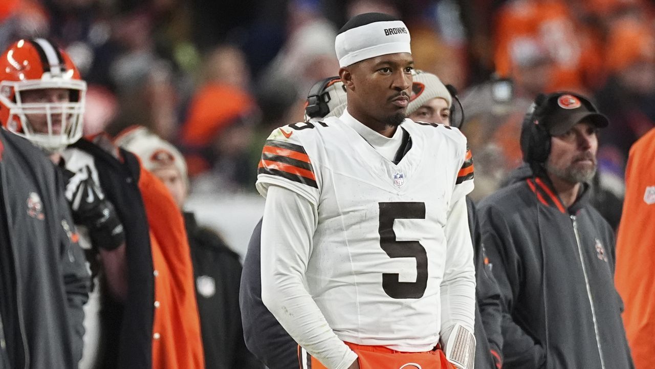 Browns QB Jameis Winston (AP)