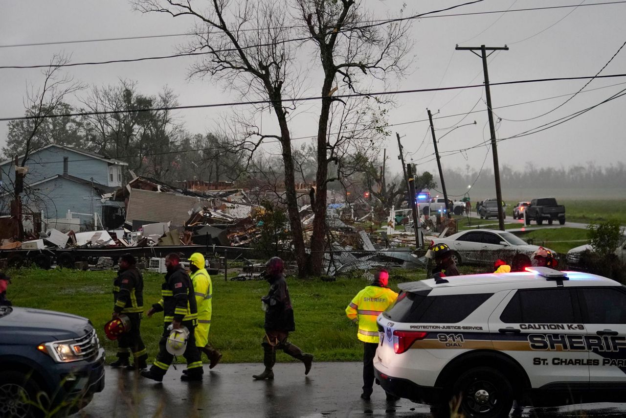 Families shattered by tornadoes in Louisiana and Mississippi