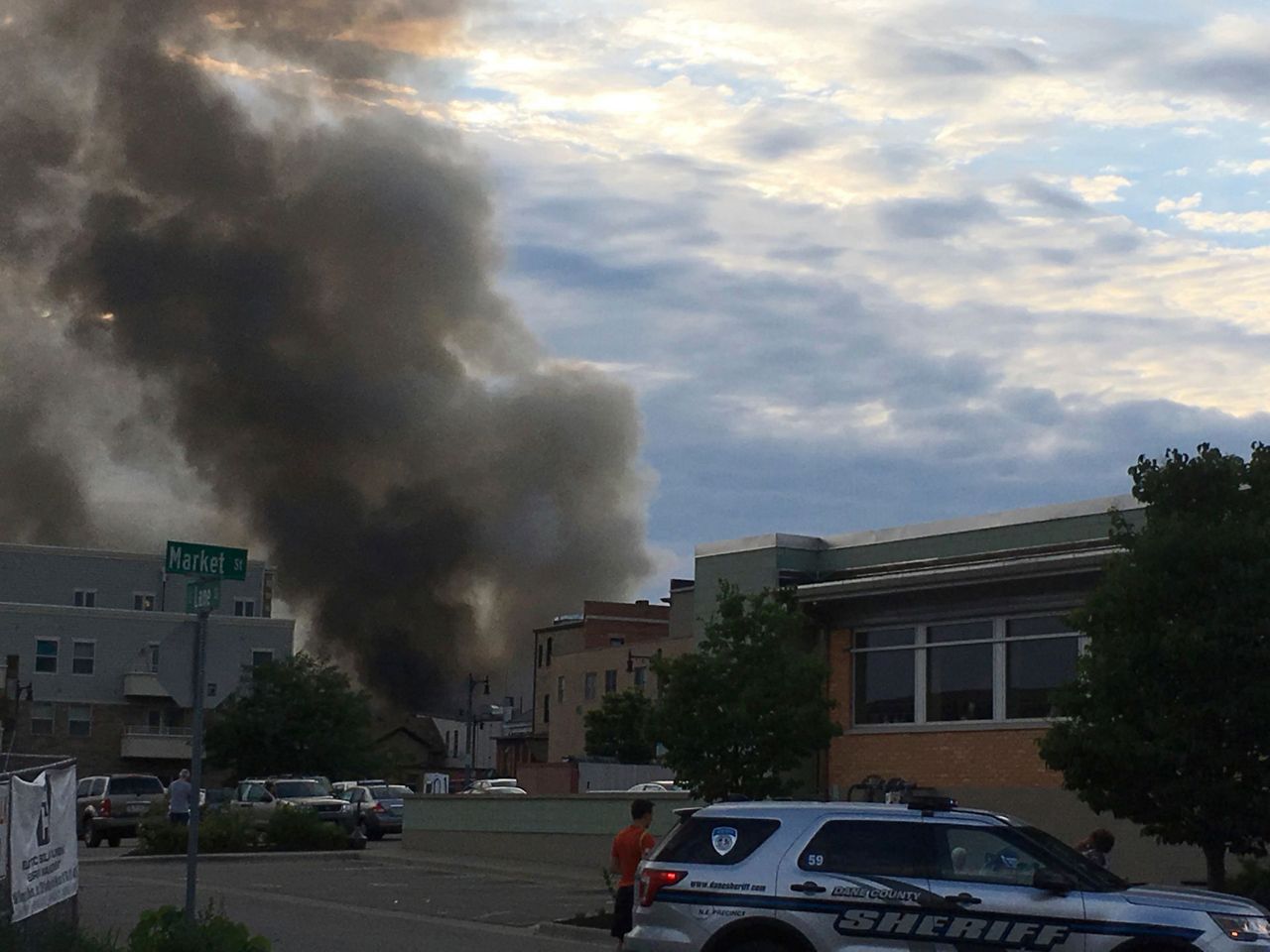 Explosion rocks Wisconsin town after natural gas main struck
