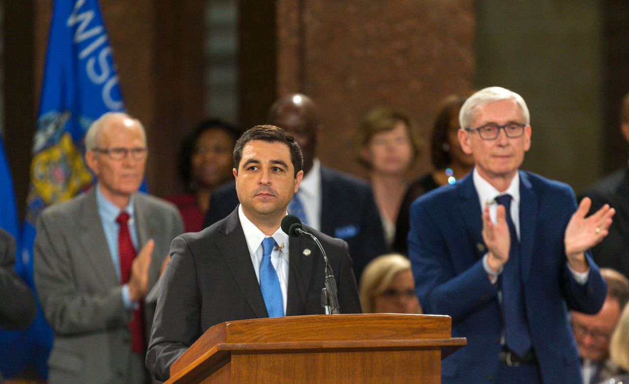 Evers set to be sworn in as Wisconsin's 46th governor