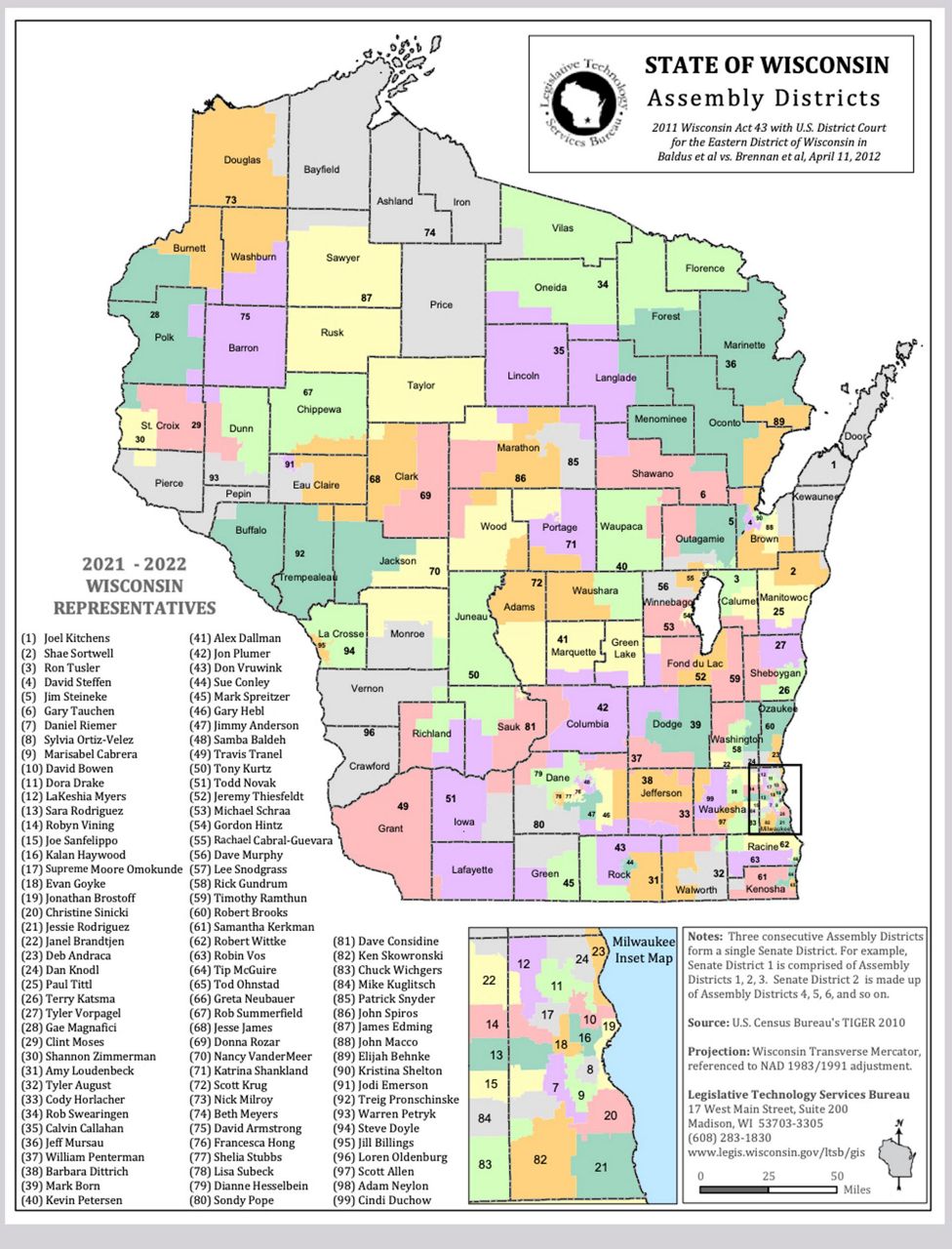 Wisconsin Supreme Court hearing arguments on redistricting that could ...