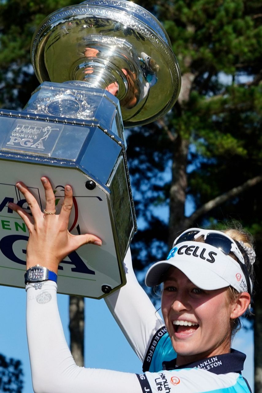 Nelly Korda a major winner and face of American women's golf