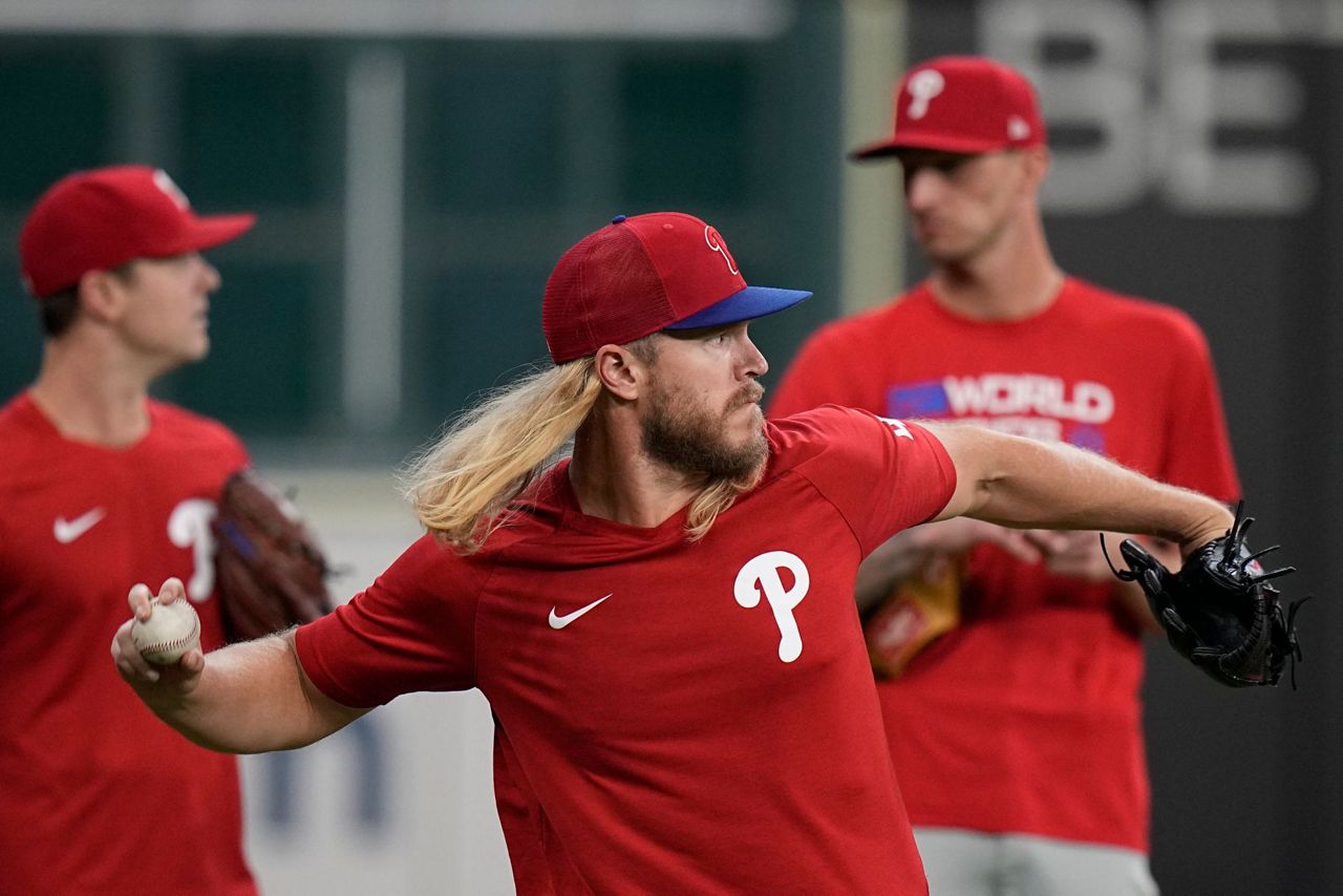 Champion Bryce Harper, Phanatic Mascot and Mike Schmidt