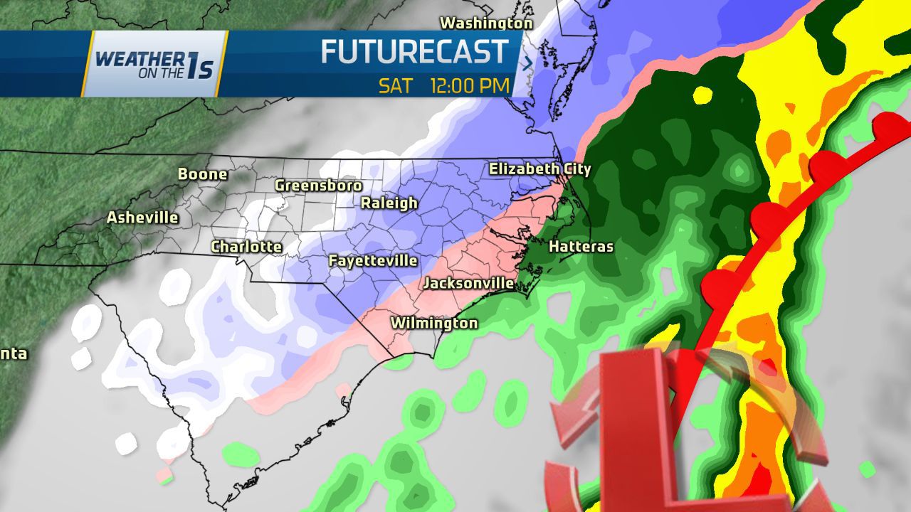 Winter Storm Will Affect Much of North Carolina Friday Evening through ...