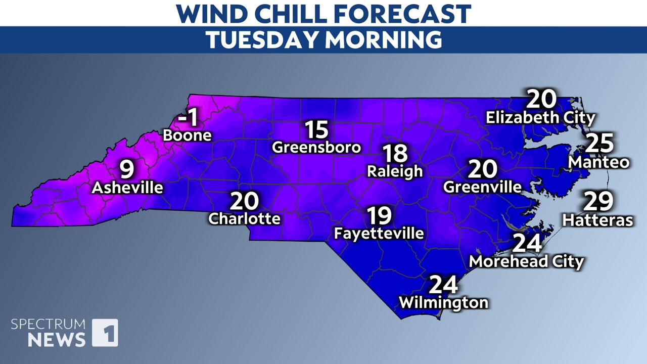 Cold blast brings first snow of season for N.C. mountains