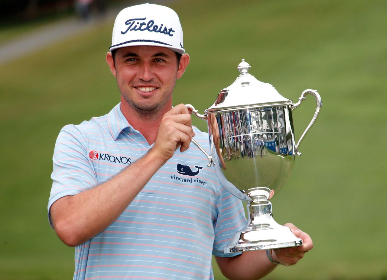 Poston claims 1st PGA Tour victory at Wyndham Championship