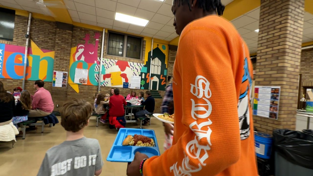 Xavier player lunch buddy