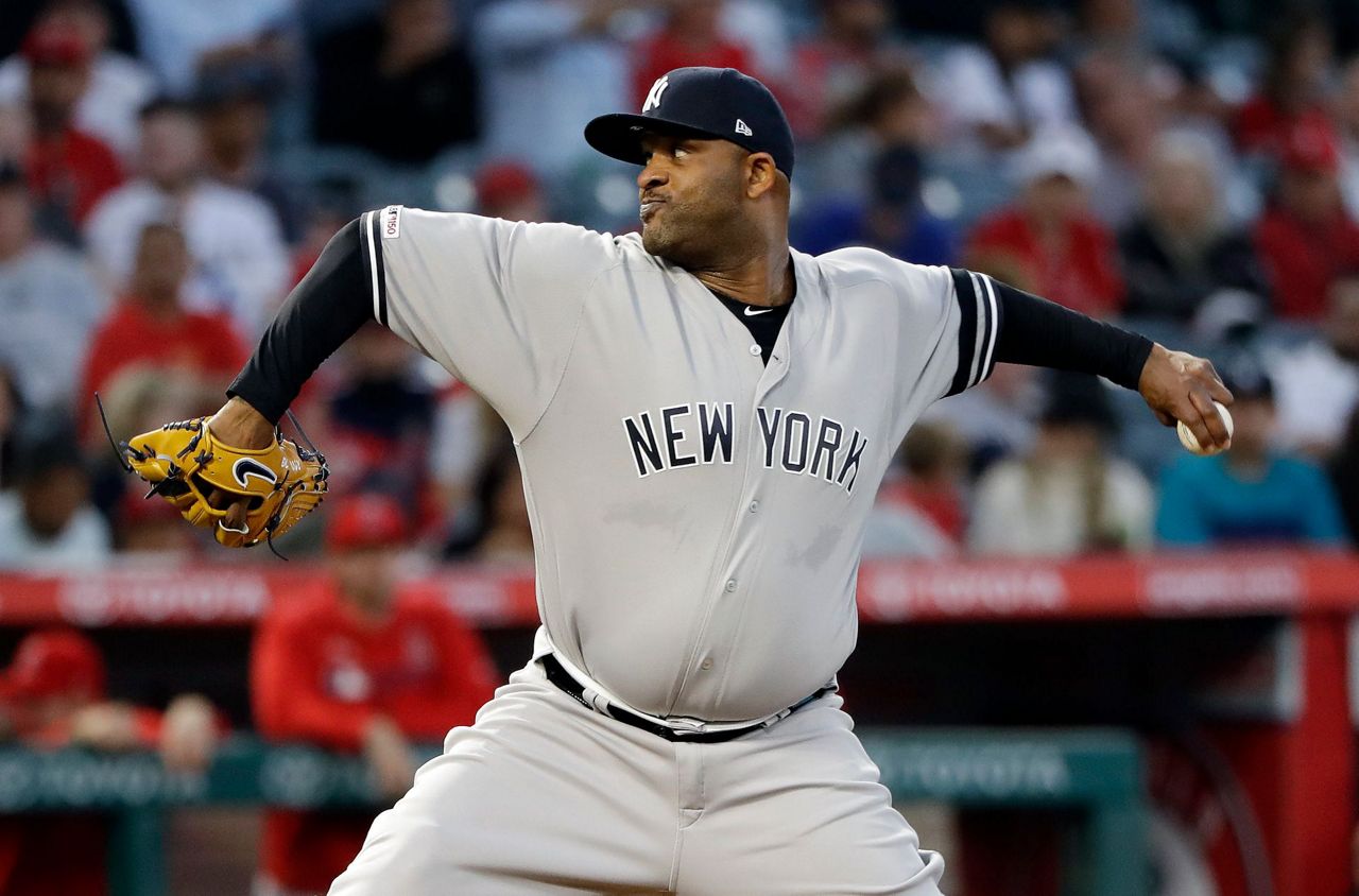 New York Yankees CC Sabathia joins 3,000-strikeout club vs. Arizona