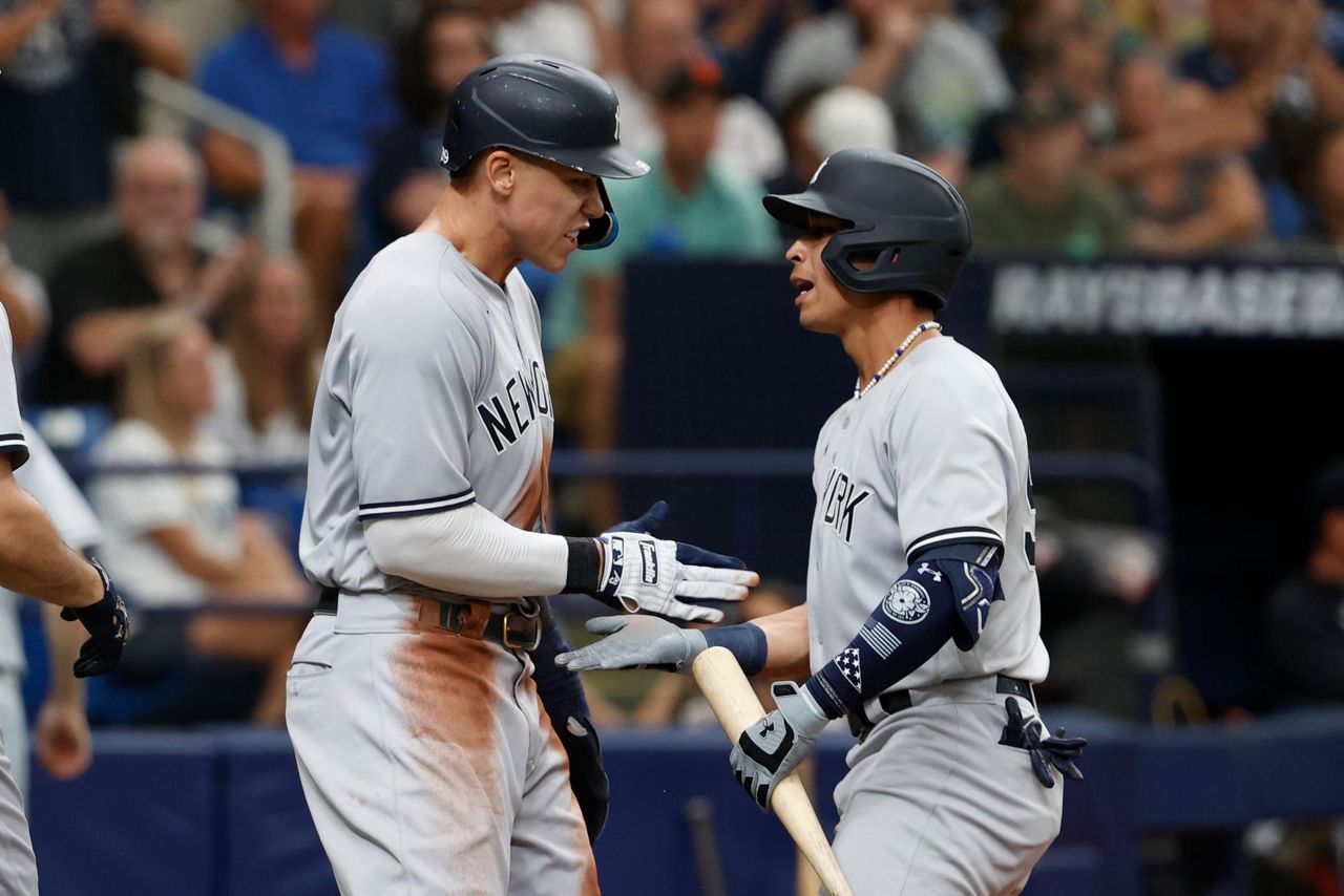 Judge hits 53rd HR, Yankees stop Rays, avoid 3-game sweep