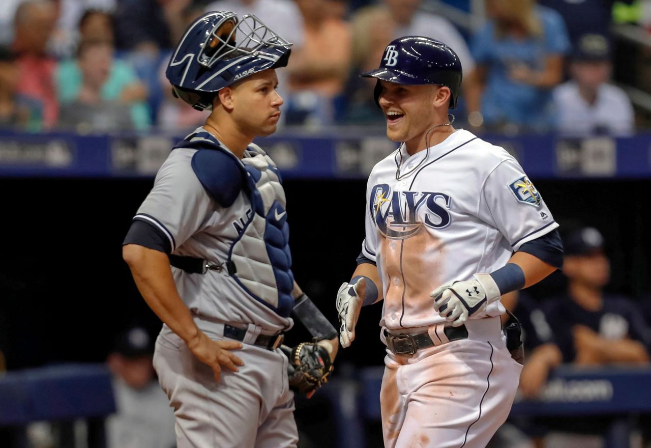 Sergio Romo earns save and plays third base as Rays top Yankees