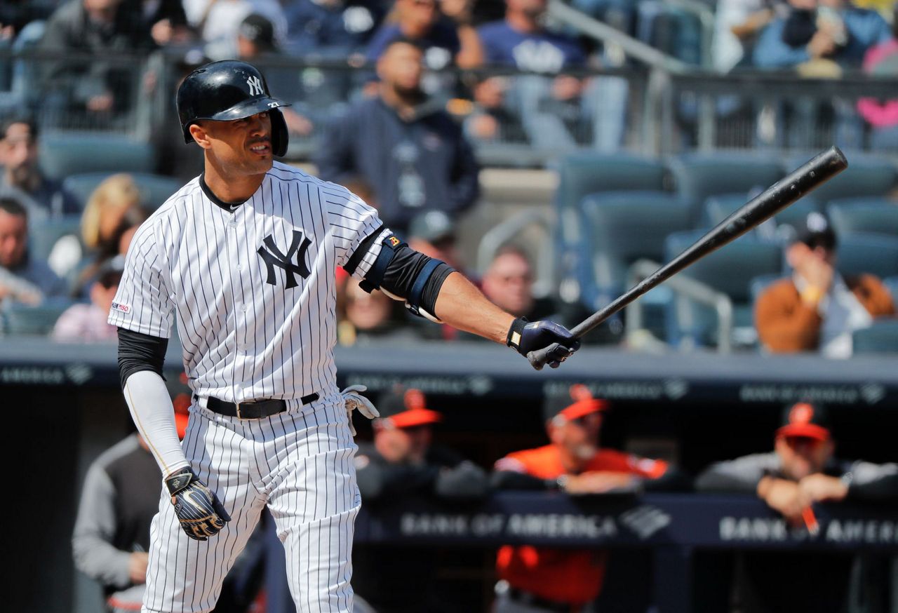 Stanton, Yankees targeting September return from knee injury