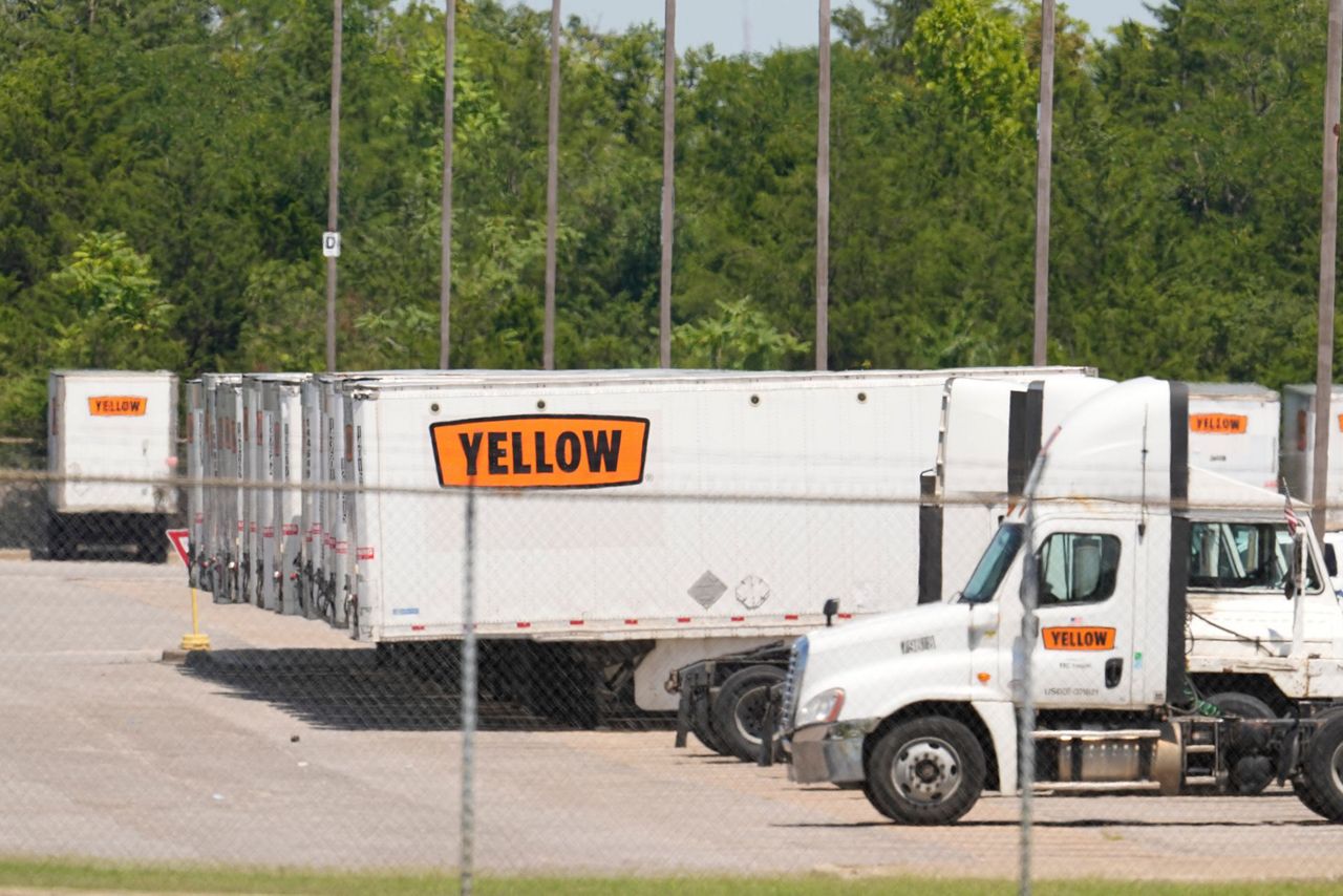 Trucking Giant Yellow Corp. Declares Bankruptcy After Years Of ...