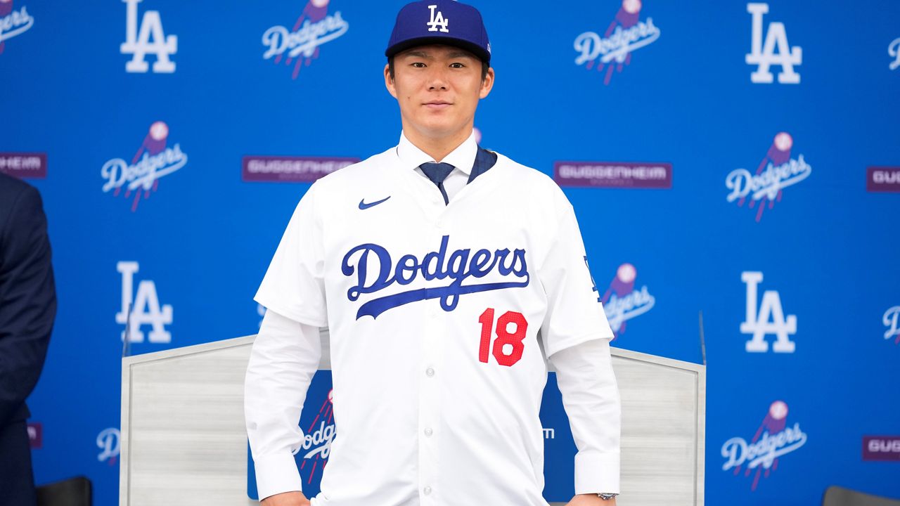 Yoshinobu Yamamoto joins the Los Angeles Dodgers