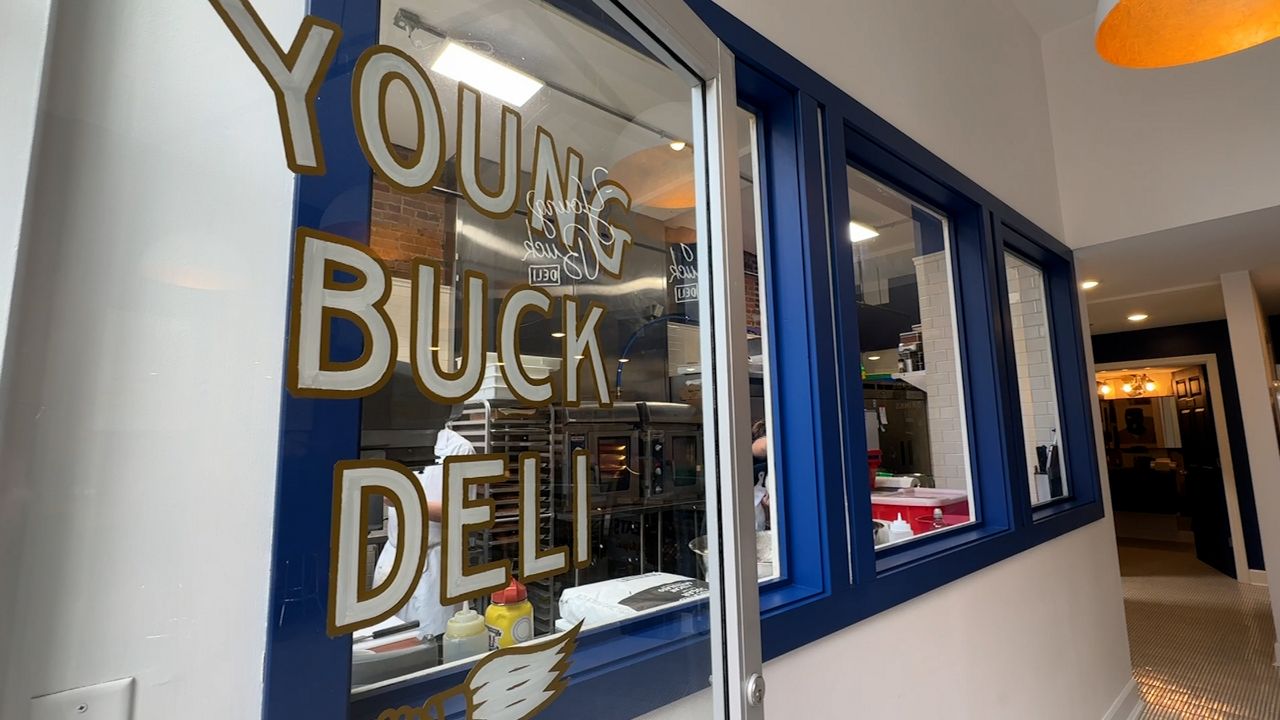 Young Buck Deli is Brian and Caitlin Young's newest restaurant (Spectrum News 1/Katie Kapusta)