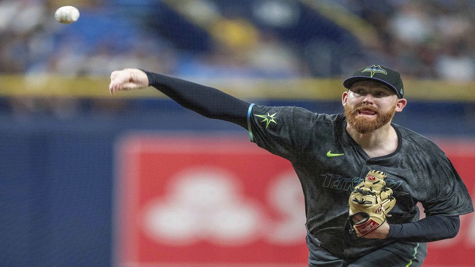 Tampa Bay starter Zack Littell went six innings, gave up one earned run and six hits against Cleveland on Saturday.