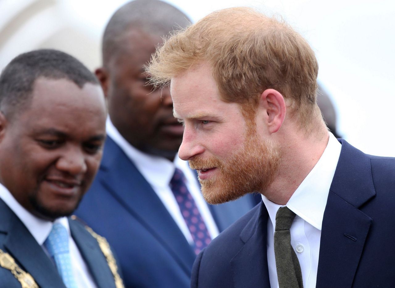 Britain's Prince Harry is in Zambia for 2day visit