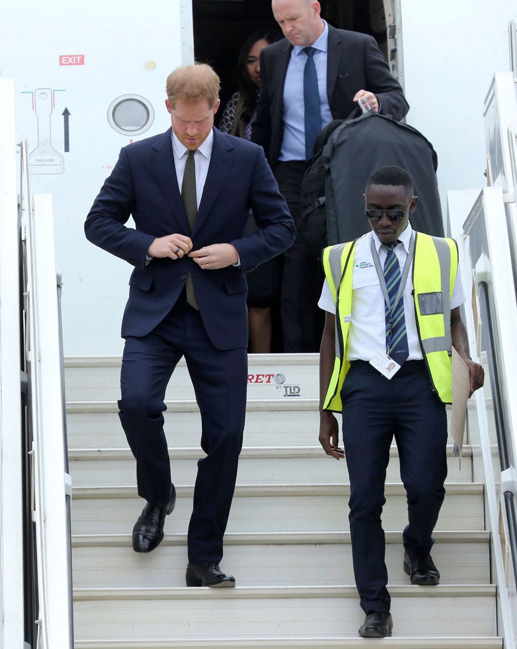 Britain's Prince Harry is in Zambia for 2day visit