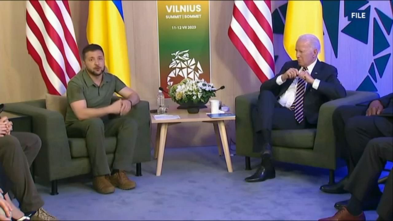 Zelenski en la Casa Blanca.