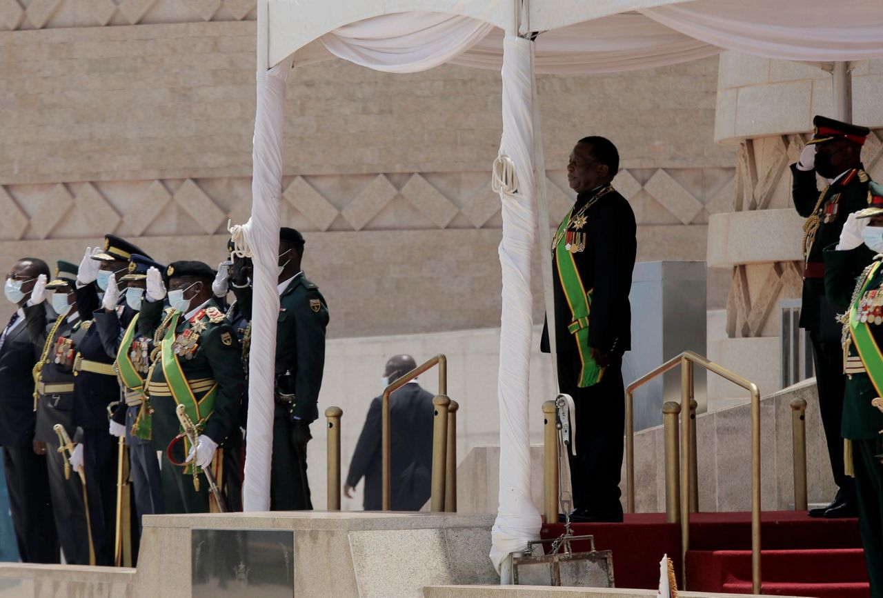Zimbabwe's imposing new Chinese-funded parliament opens