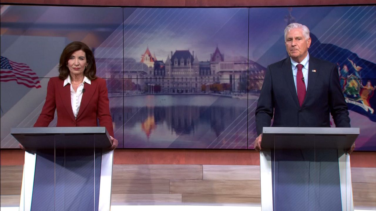 Hochul and Blakeman trade barbs in only governor debate