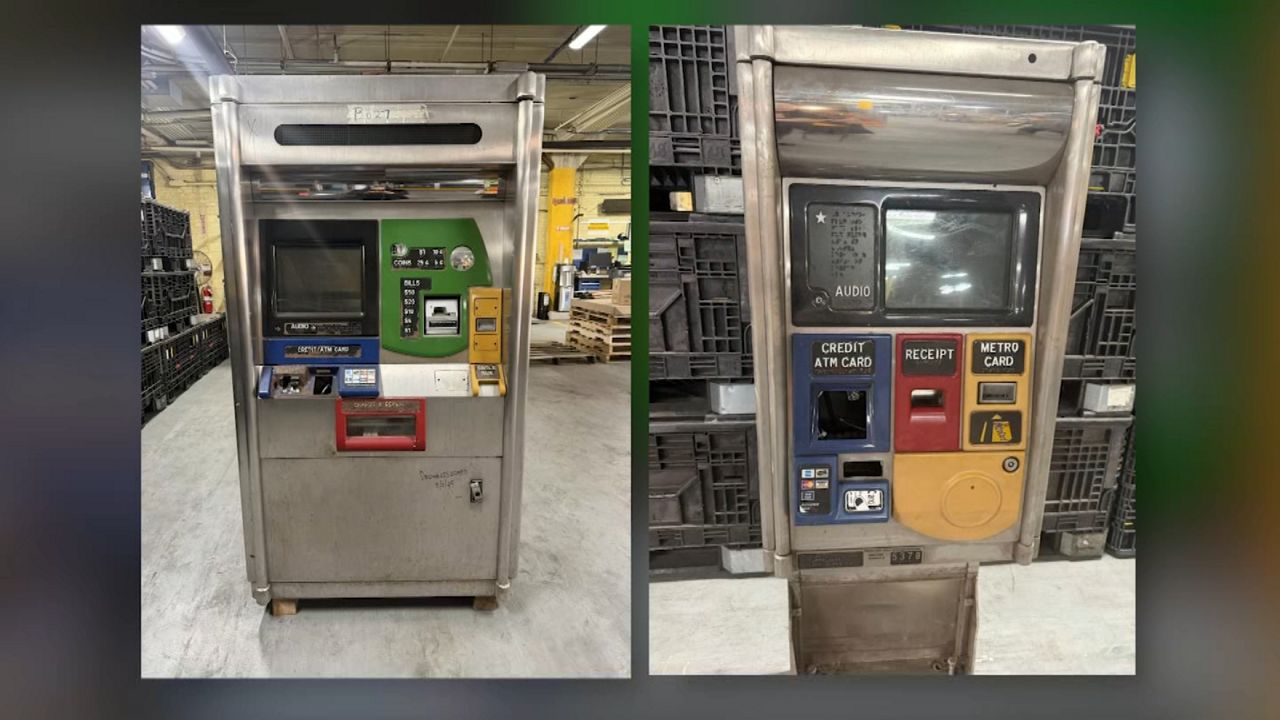 Metrocard Vending Machines are up for auction